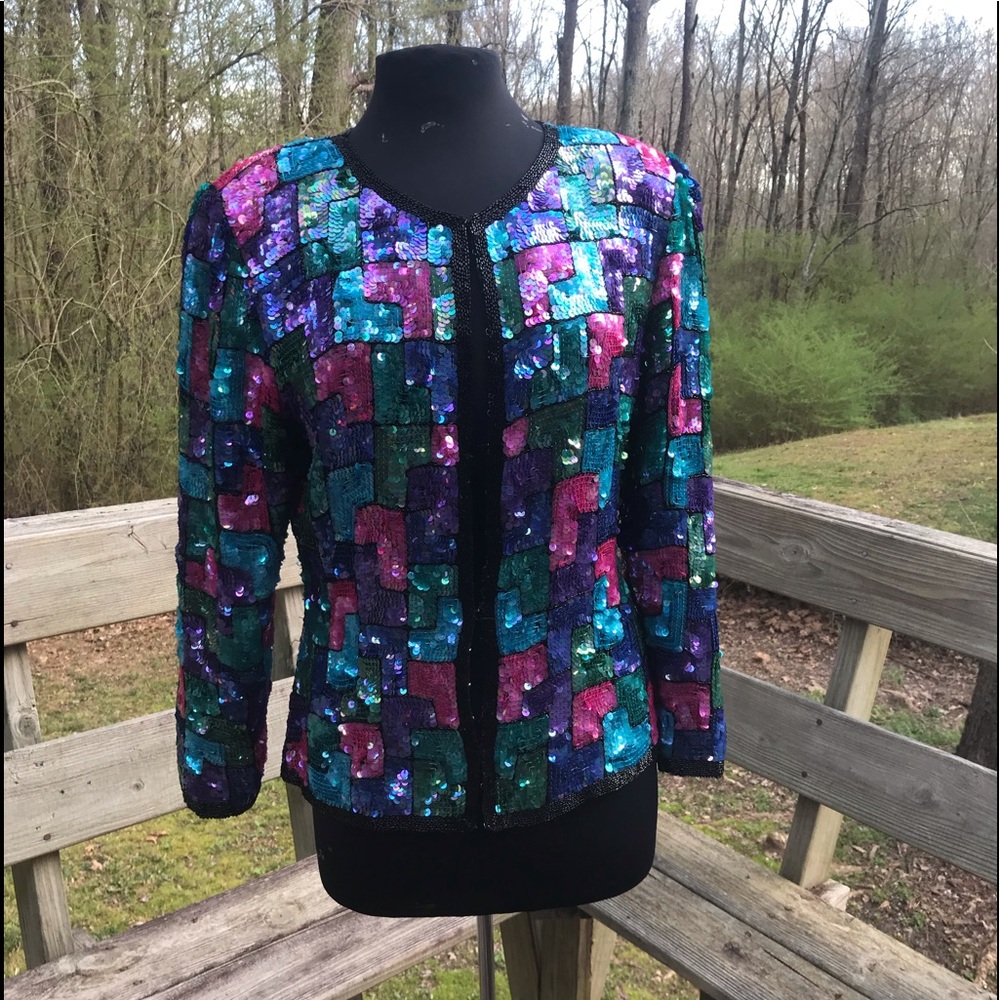 Sequin Jacket